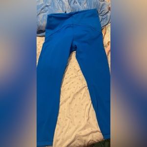 lululemon leggings 25 inch HR size 12 “poolside” color